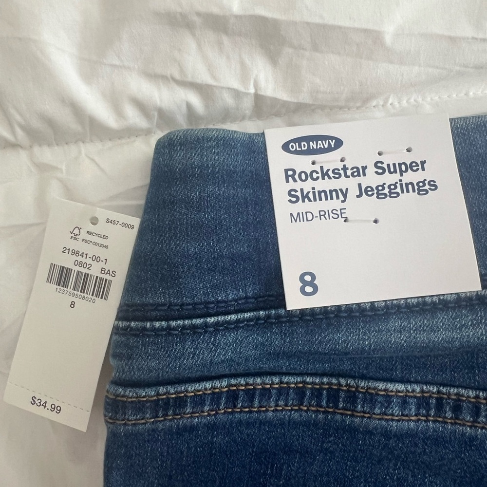 Old Navy Blue Jeggings Rockstar Style